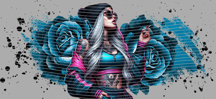 16oz Sunflower Girl-SU-608